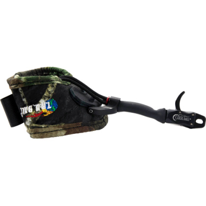 T.R.U. BALL RELEASE BANDIT DUAL JAW ROPE CONN VELCRO BLK