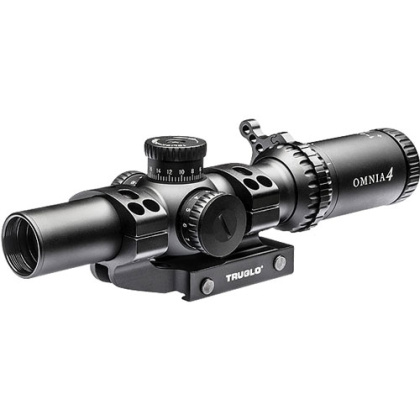 TRUGLO OMNIA 1-6X24MM SCOPE 30MM TUBE IR SP W/1PC MOUNT DO