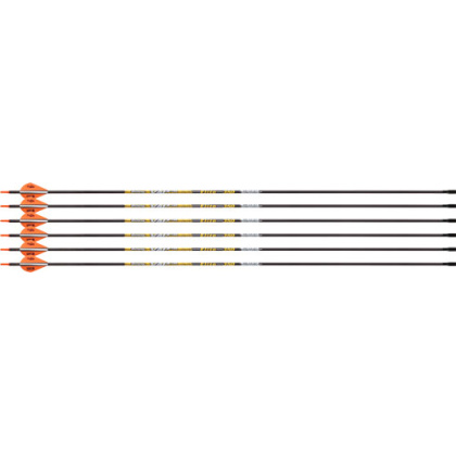 VICTORY ARCHERY VAP TKO ELITE 300 ARROW FLETCHED 6PK