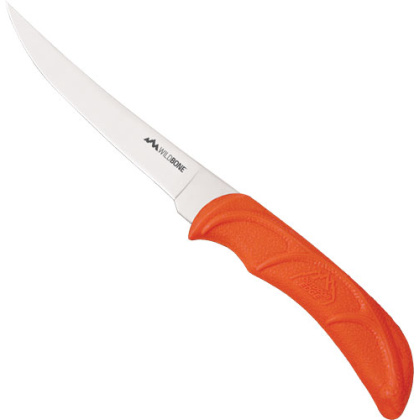 OUTDOOR EDGE 5" BONING/FILLET KNIFE ORANGE HANDLE BLISTER PK