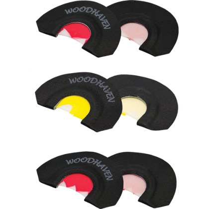 WOODHAVEN CUSTOM CALLS PURE TURKEY 3-PACK MOUTH CALLS