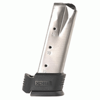 SPRINGFIELD MAGAZINE XD SUB- COMPACT 9MM 16RD SS BLK SLVE